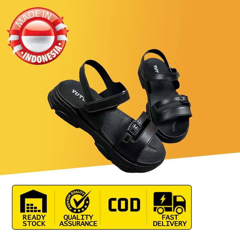 YUTU Sandal Gunung Bergaya Jepang Untuk Wanita Sandal Wanita Terbaru 2025 Original Sandal Selop Kare