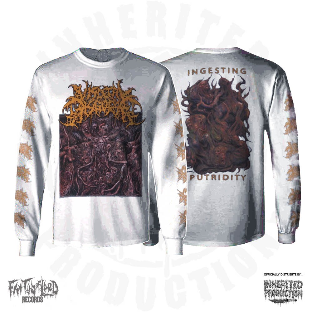 LS – VISCERAL DISGORGE – Ingesting Putridity – White