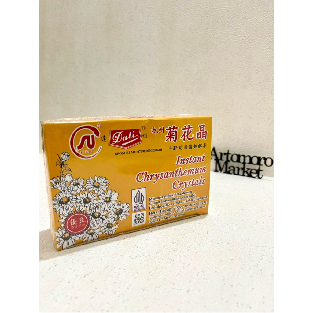 INSTANT CHRYSANTHEMUM CRYSTALS (CIWACING)  "DALI" SU BRAND (TEH BUNGA CHRYSANTHEMUM)