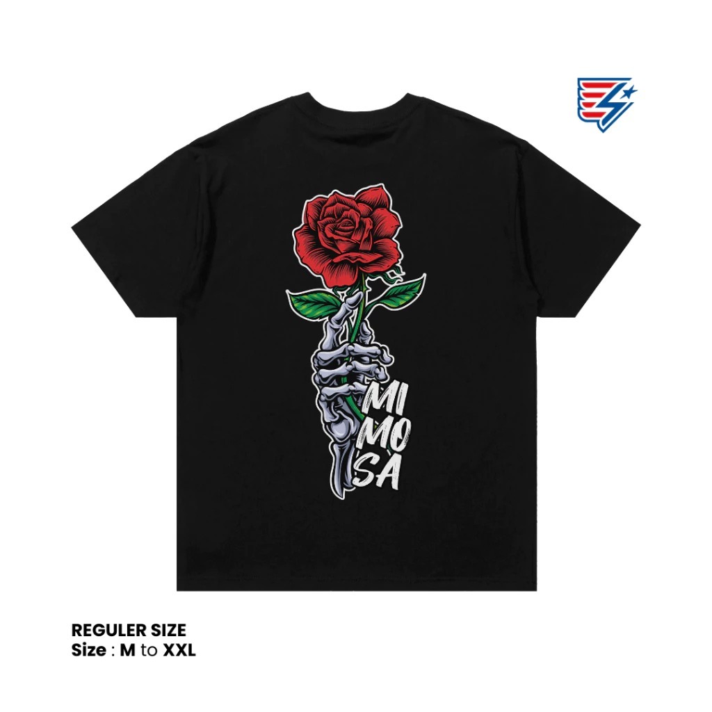 Kaos Distro Skuy | Skuy Mimosa SKY355 Black