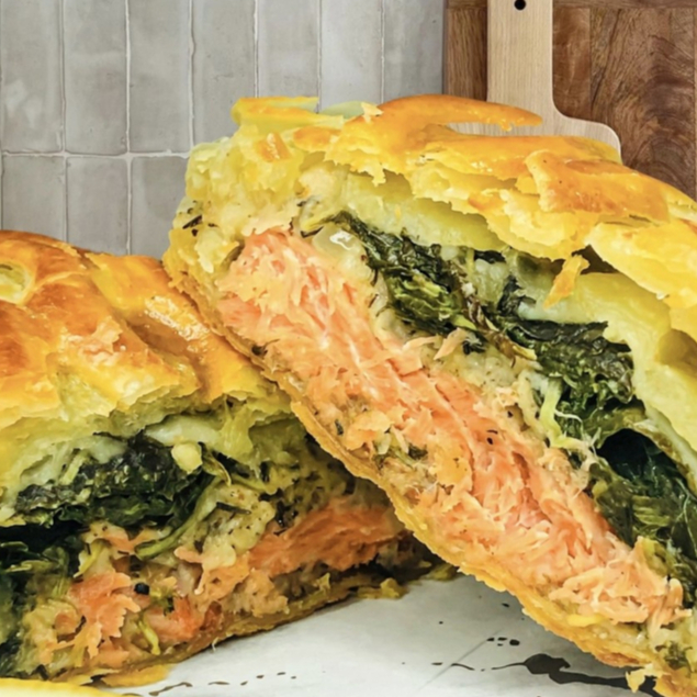 Salmon Wellington/ Salmon en Croute