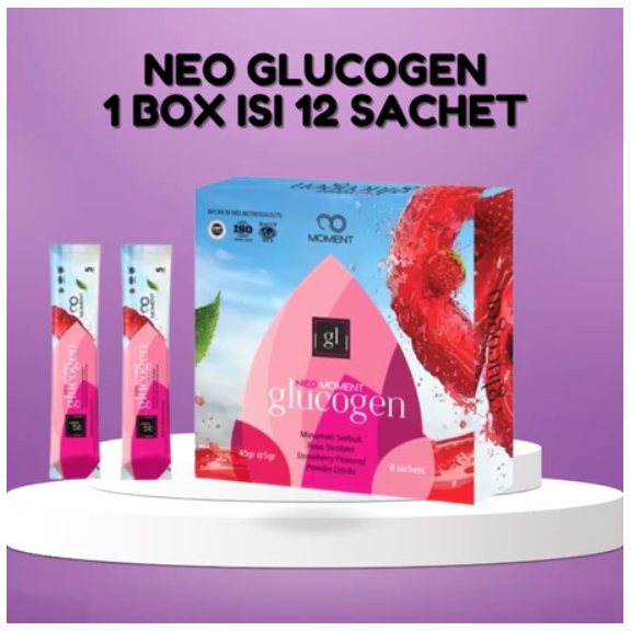 Moment Neo Glucogen Collagen Drink 2 Sachet Glutathione Original
