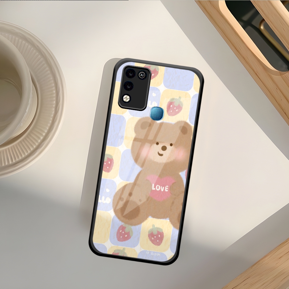 Softcase Kaca Kilau Infinix Hot 10 Play Hot 11 Play Case handphone bahan Softcase glosy premium berm
