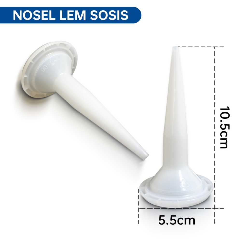Nosel Lem Sosis Nosel Lem Pipa Nosel Lem Botol Nosel Penyegel Silikon