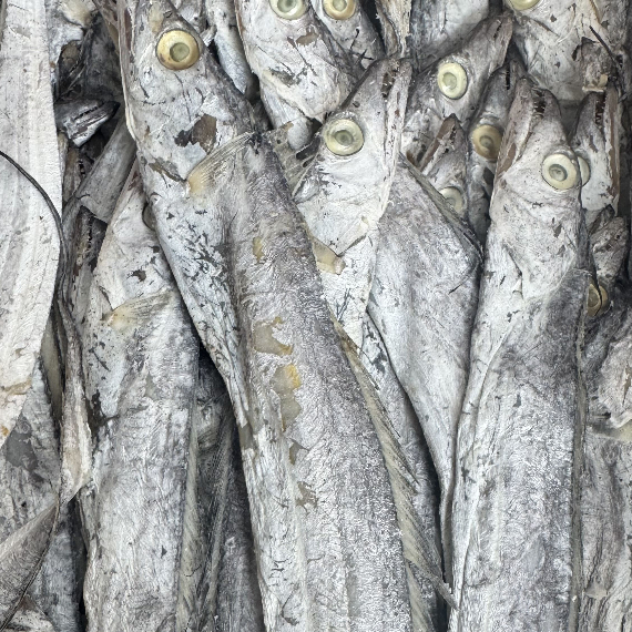 KEMASAN VAKUM - Ikan Asin Baby Layur 100g Utuh Kecil Gurih Siap Goreng Murah