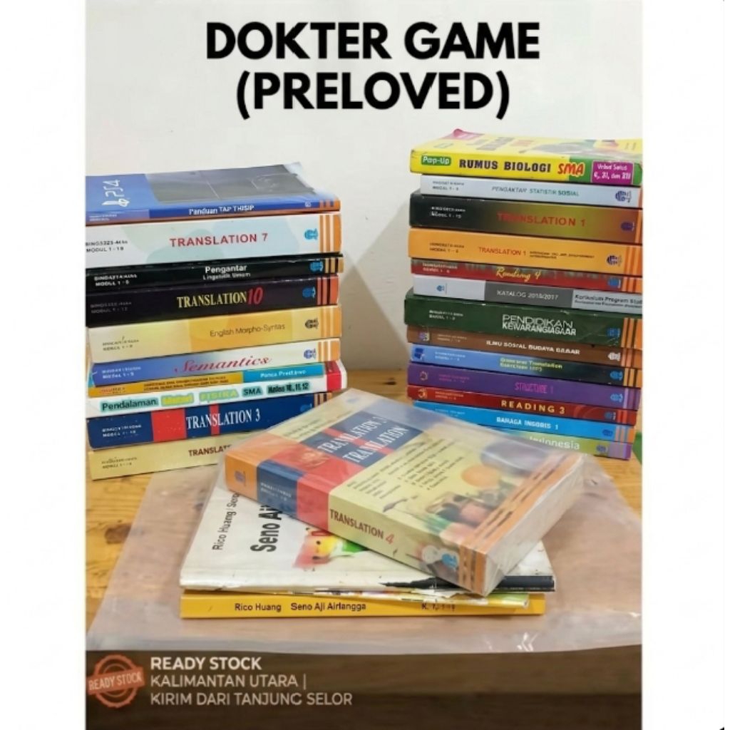 Modul UT Sastra Inggris Bidang Minat Penerjemah FHISIP (Preloved)