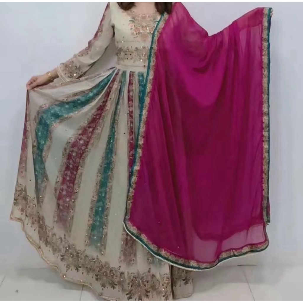 Dress wanita asli India terbaru viral