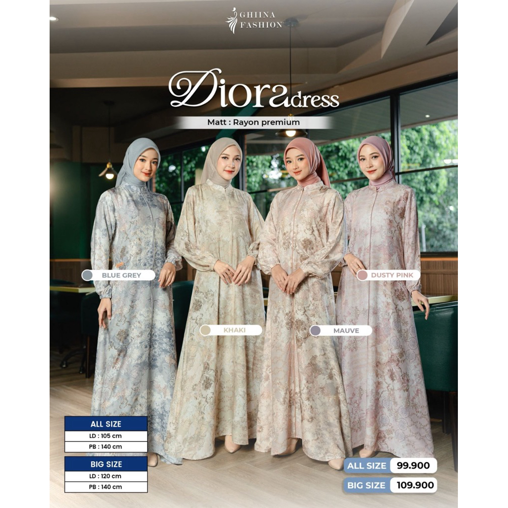 DIORA DRES by GHINA FASHION