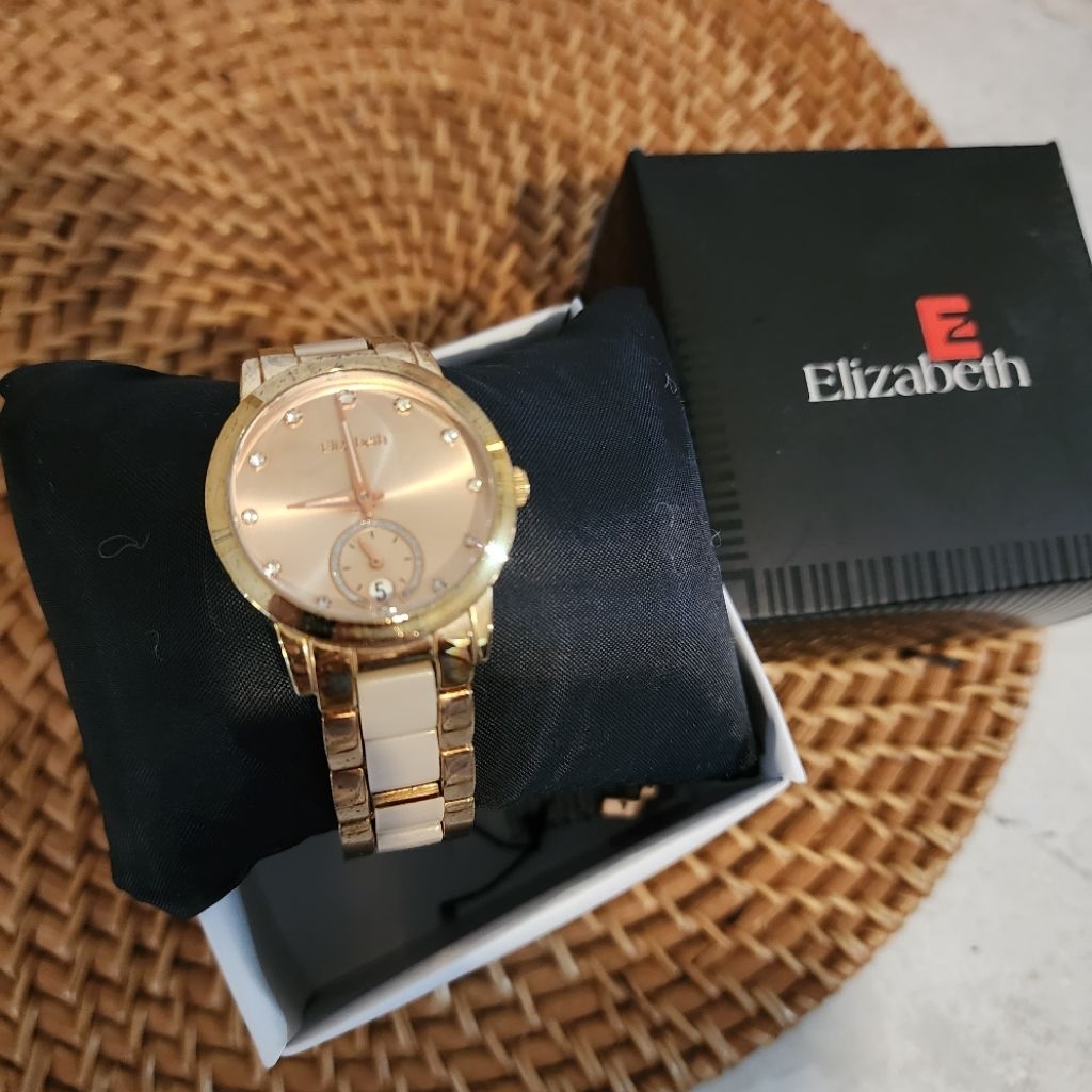 Jam Tangan Wanita Elizabeth Original Preloved
