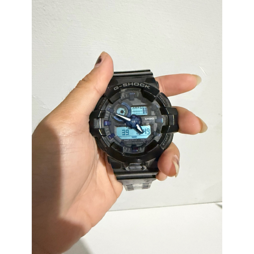 Casio G Shock GA-710B-1A2DR Men Blue Digital