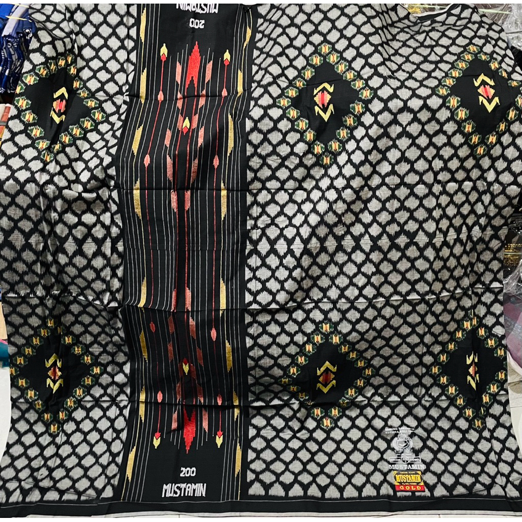 mustamin Songket Kawung ikat mesres