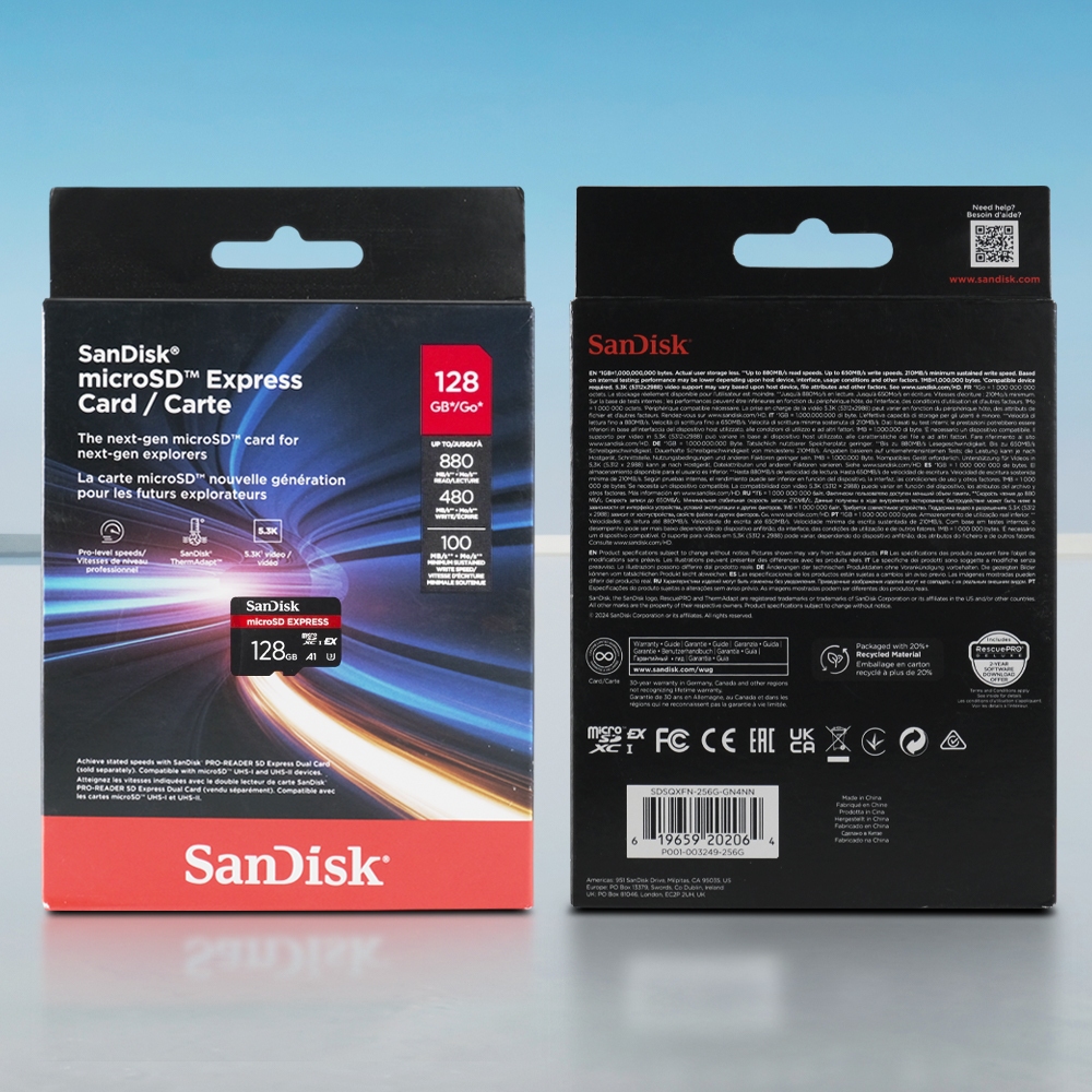 SW2 Switch 2 SanDisk MicroSD Express 128GB microSDXC Micro SD