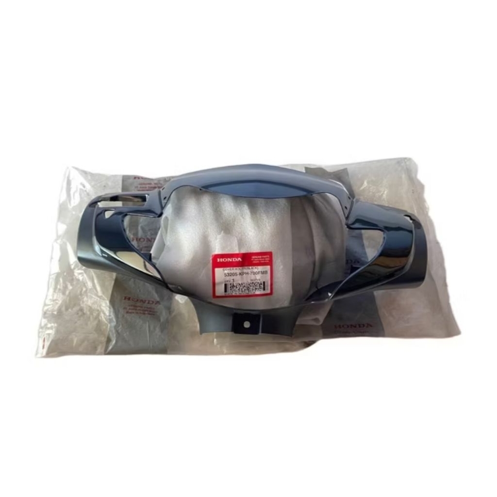 53205-KPH-700FMB Batok Cover Lampu Depan Honda Supra X 125 Hitam Tanpa Visor Ori AHM