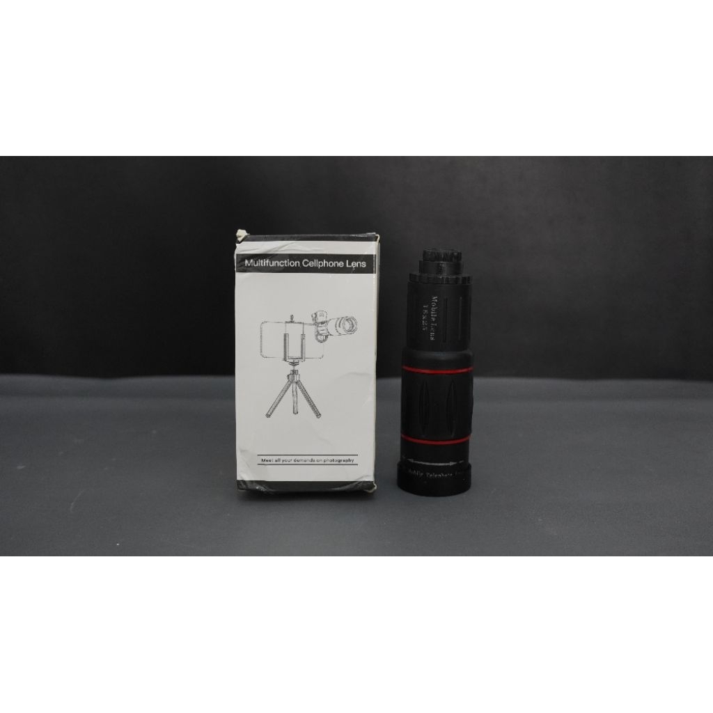 Lensa Tele hp 18x25mm (bekas pakai)