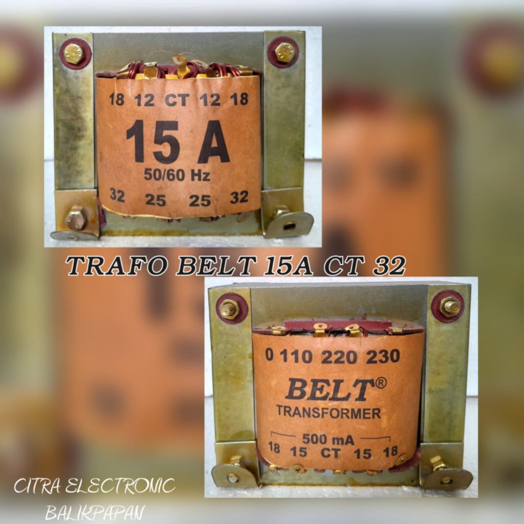 TRAFO BELT 15A CT 32