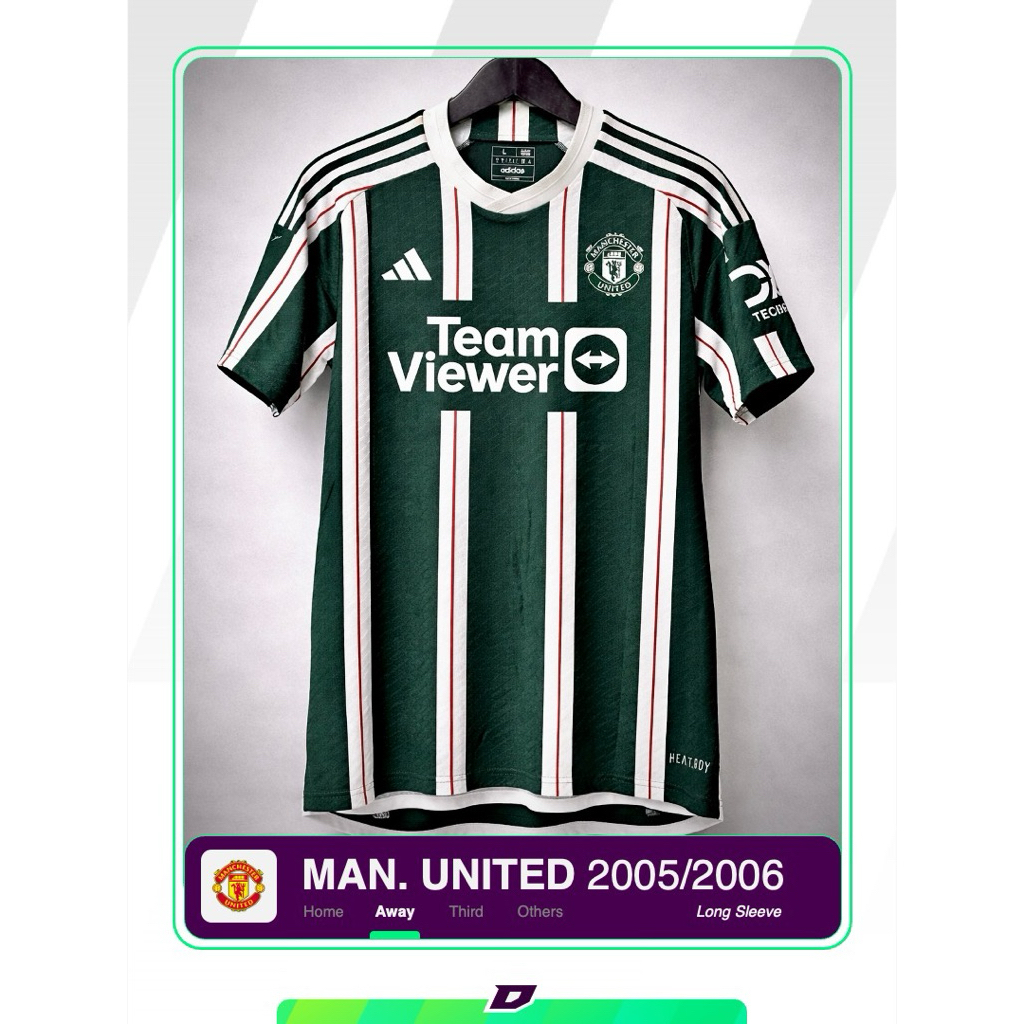 Jersey Manchester United Away 2023/2024 Player Issue