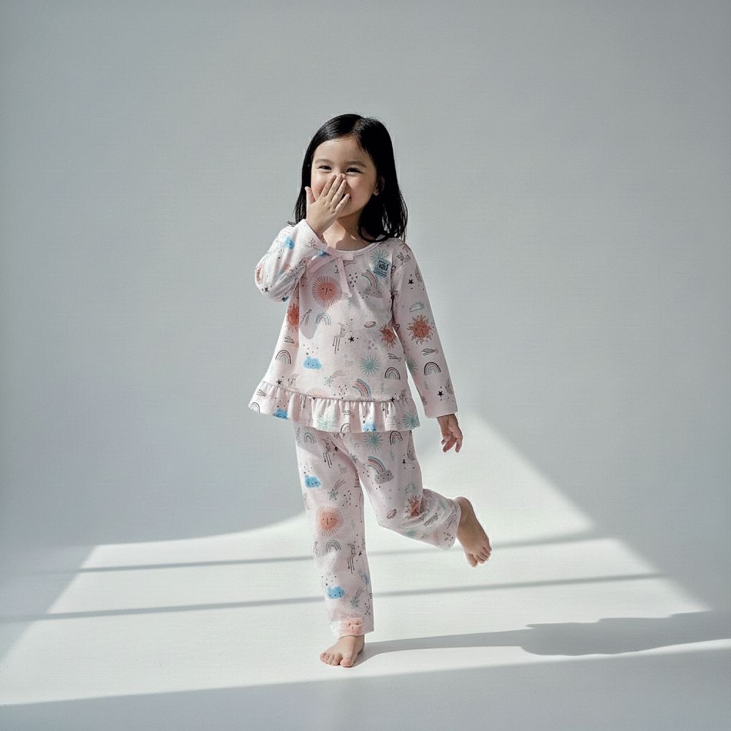 CHERY HOUSE - Setelan Panjang / PIYAMA Anak Cewek