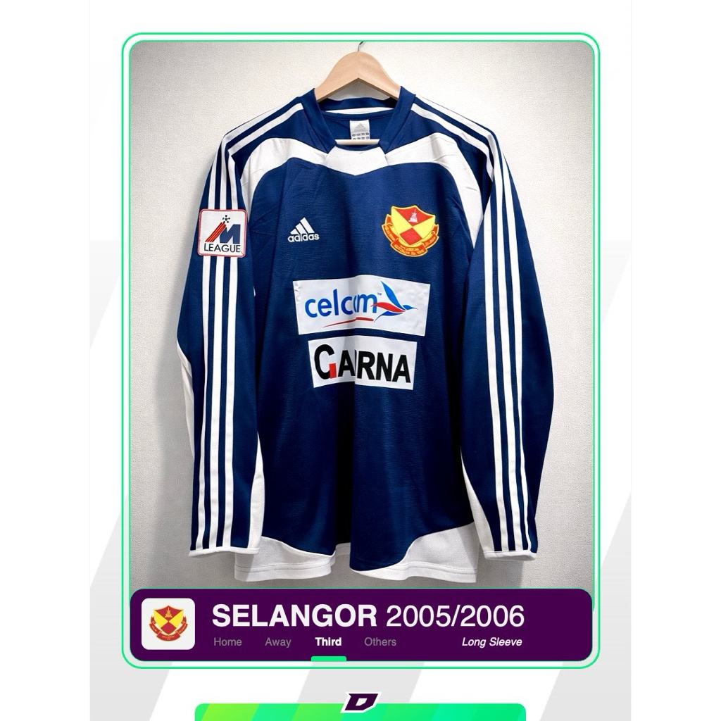 Jersey Selangor Third 2005/2006 Long Sleeve