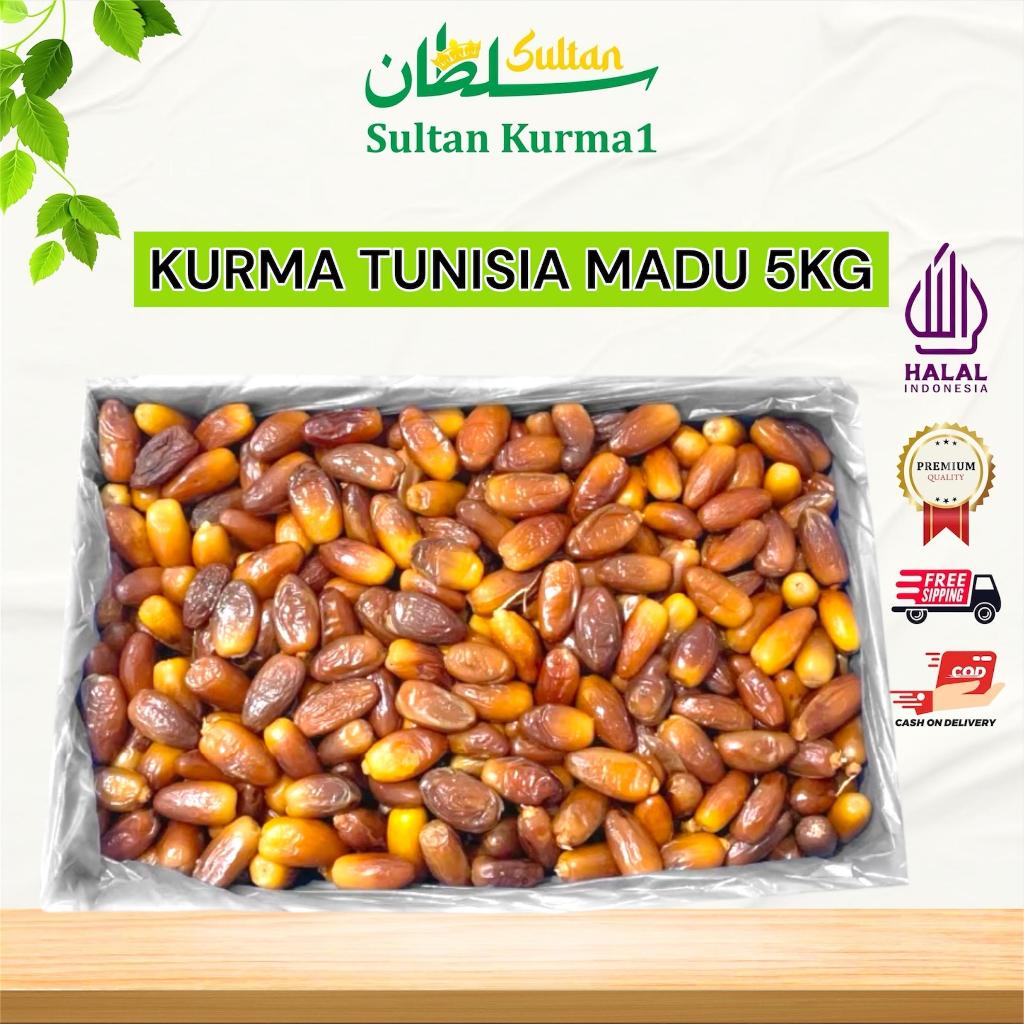 KURMA 5KG TUNISIA PALM MADU NON TANGKAI (exp2027)