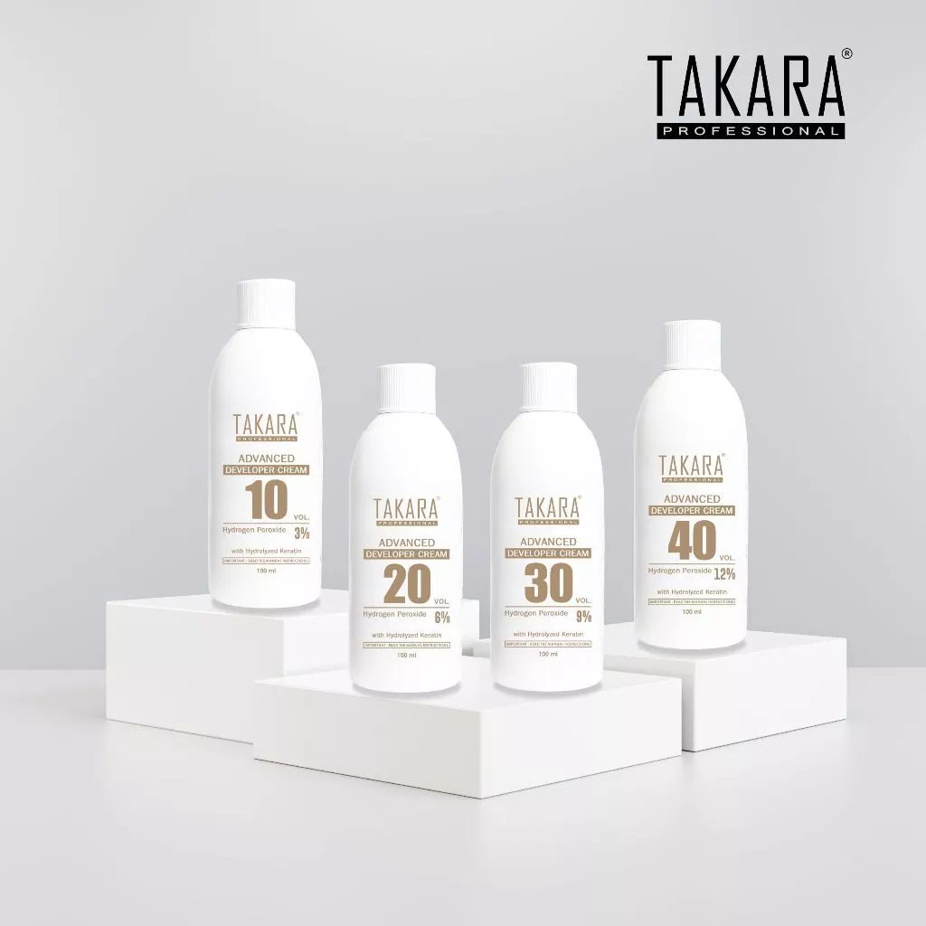 TAKARA Advanced Developer Cream Hydrogen Peroxide 100ml (KECIL)