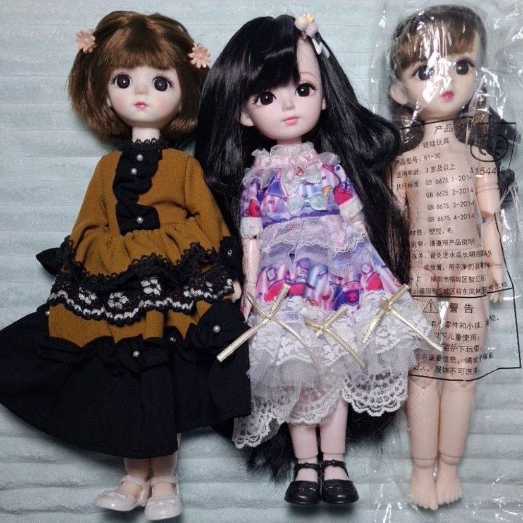 BJD 30cm plastik murce