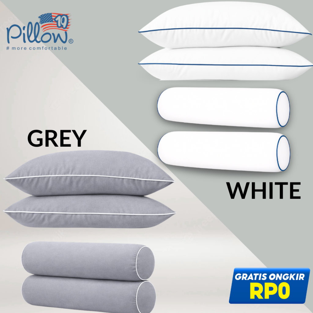 109 PILLOW PAKET BANTAL GULING HOTEL - LITE MEDIUM JUMBO