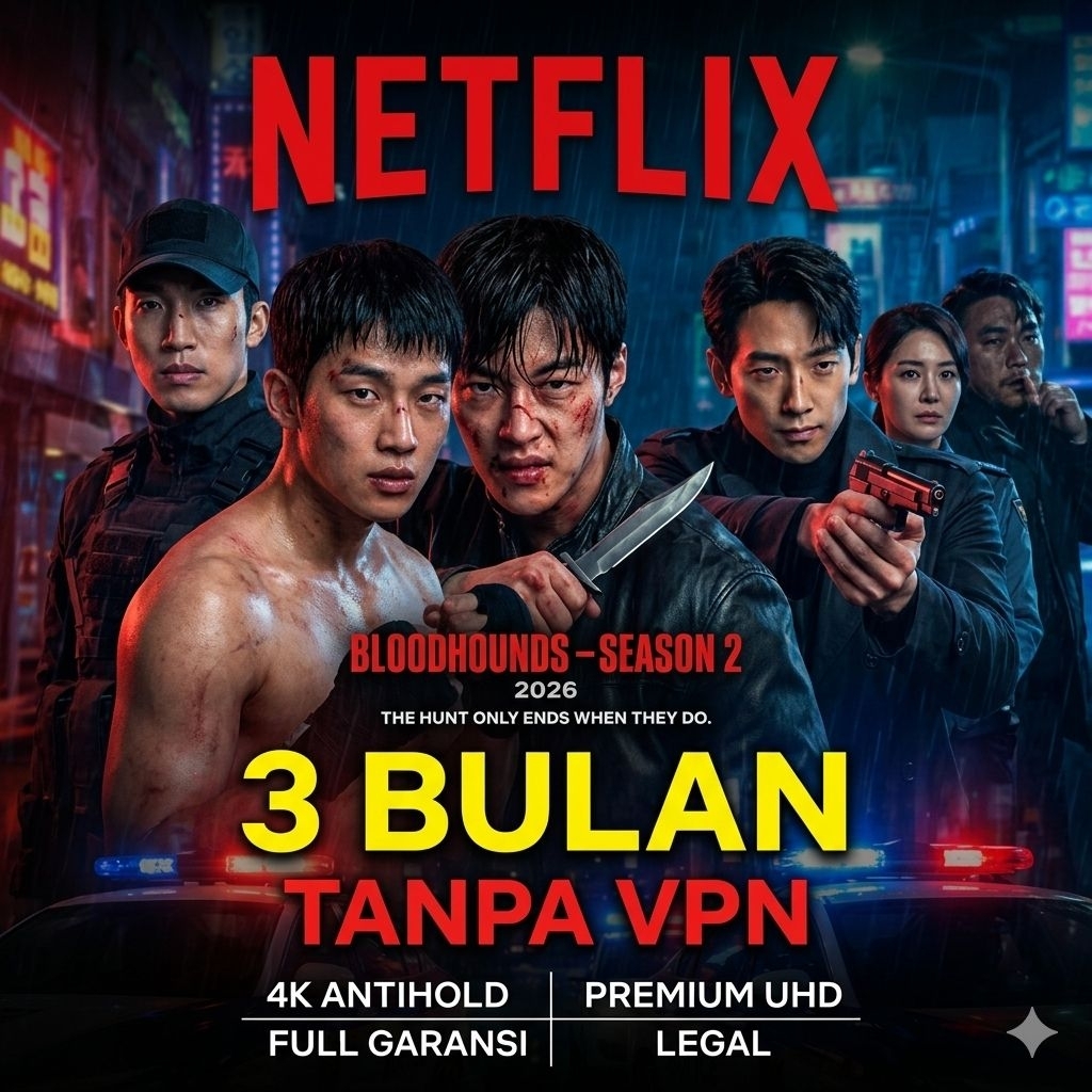 NETFLlX PREMIUM MURAH FULL GARANSI LEGAL INDONESIA TANPA VPN FULL UHD 4K