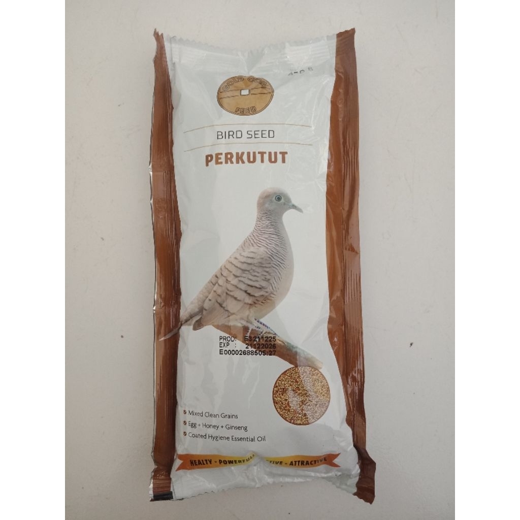 GOLD COIN PERKUTUT/MAKANAN BURUNG PERKUTUT/MILLET PERKUTUT
