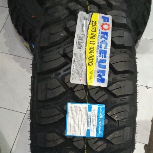 Ban Mobil Medan Lumpur 235 70 R16 FORCEUM MT08 PLUS