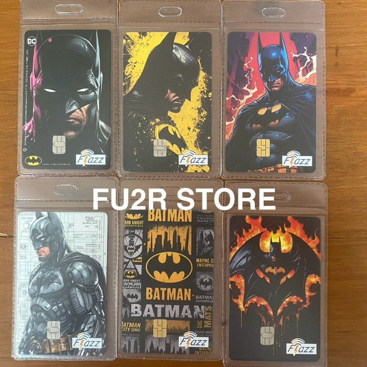 Flazz BCA gen 2 edisi Batman custom glossy