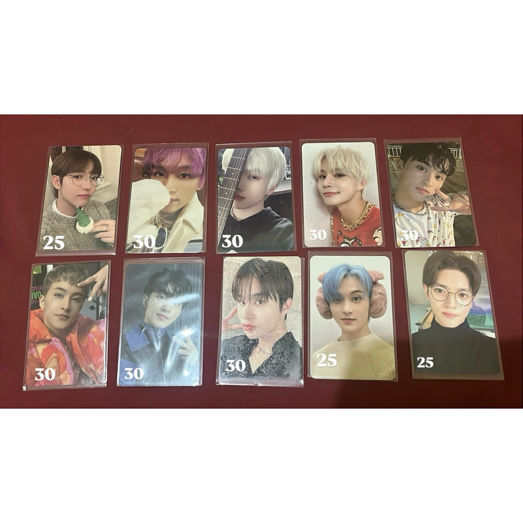 Photo Card Nct Mark Jaemin Jeno