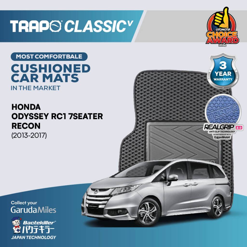 Karpet Mobil Trapo Classic Mark V Honda Odyssey RC1 7seater Recon no console box with spare tyres (2