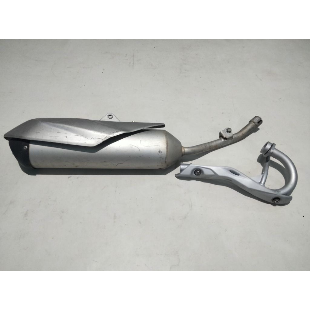 Kenalpot, Knalpot Standar Original Copotan Kawasaki KLX 150 BF.