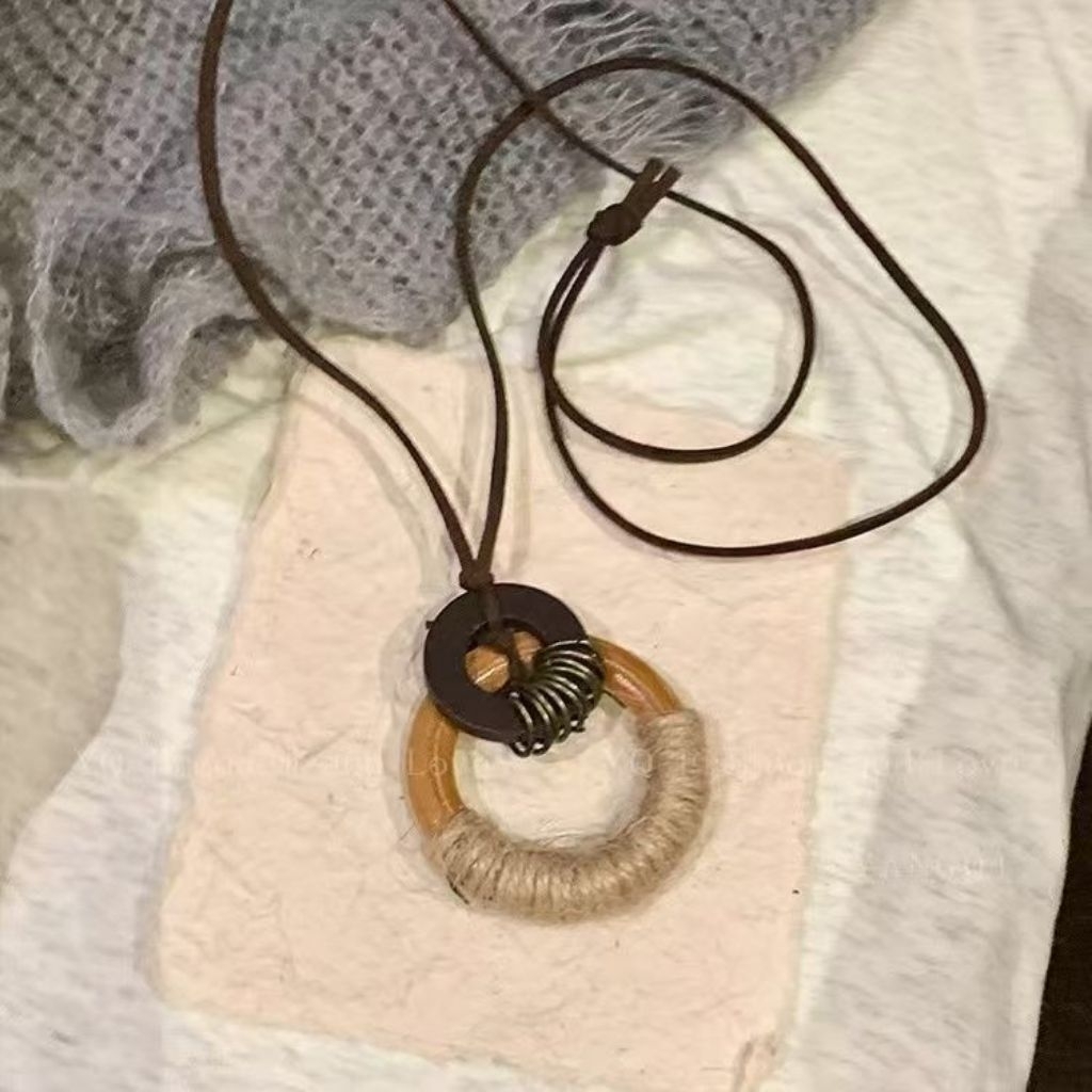 Kalung Wanita Elegan Model Korea Terbaru Simple