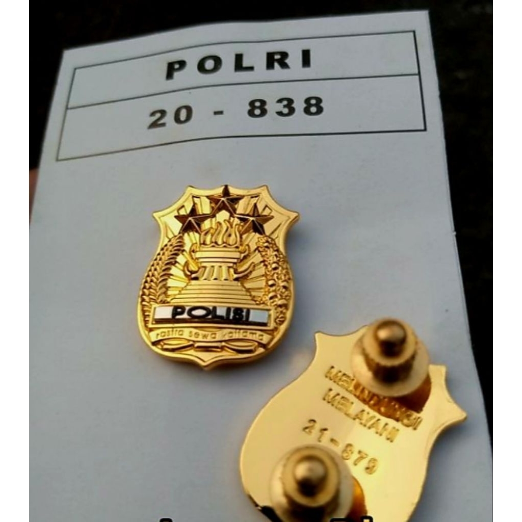 TANDA KEWENANGAN STANDAR POLRI KECIL