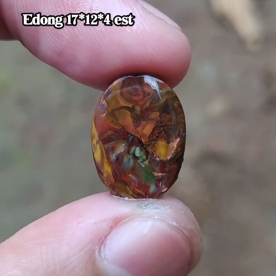 (TERMURAH) Bahan Pola Kasar Batu Akik Pancawarna Garut Edong