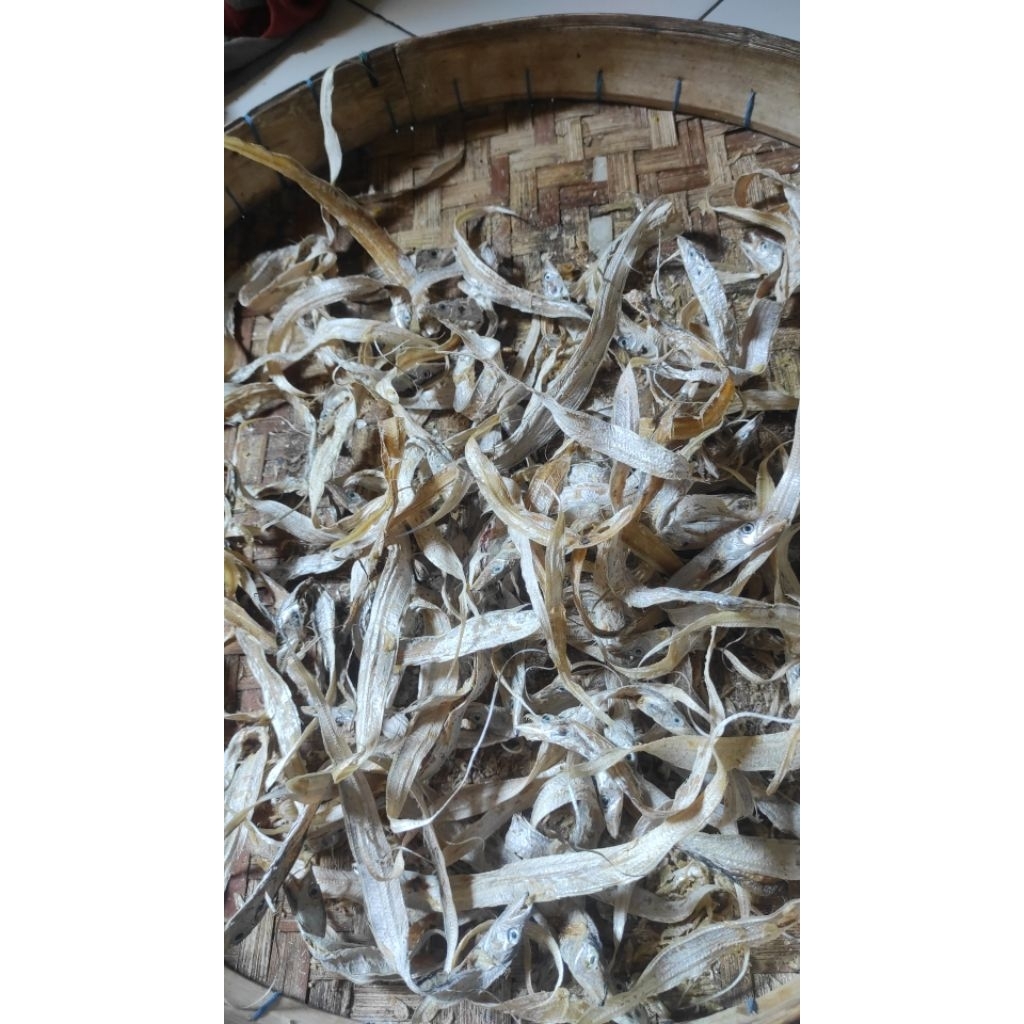 baby ikan layur kering  ukuran 500grm