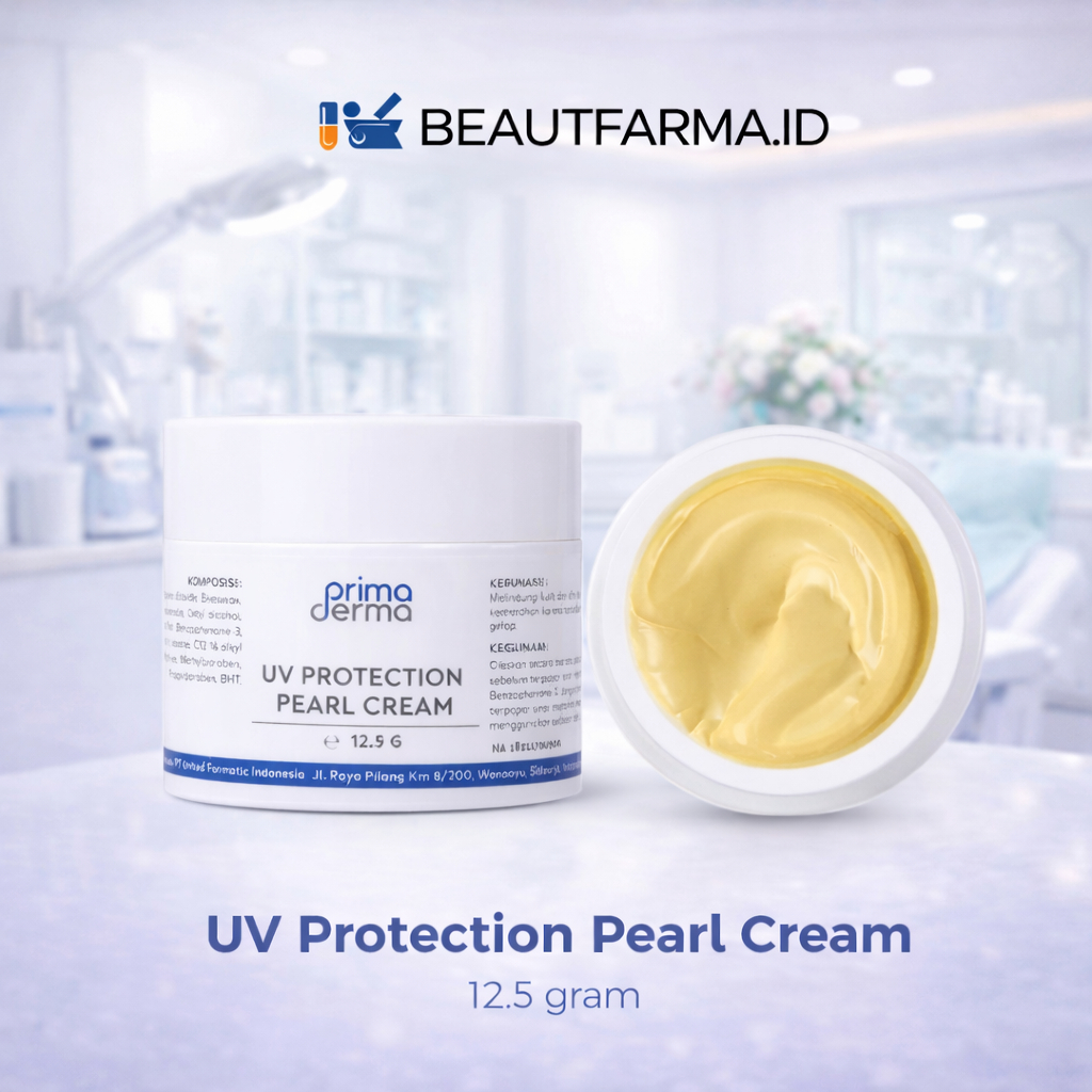 PRIMADERMA - UV Protection Pearl Cream ( Warna Kuning )