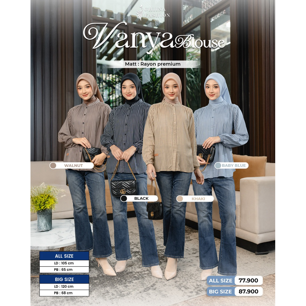 // Vanya blouse // ghina fashion //