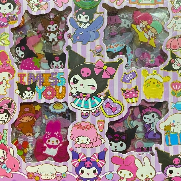 100 Pcs Stiker Box Viral - Stiker Box Random Sesuai Stok