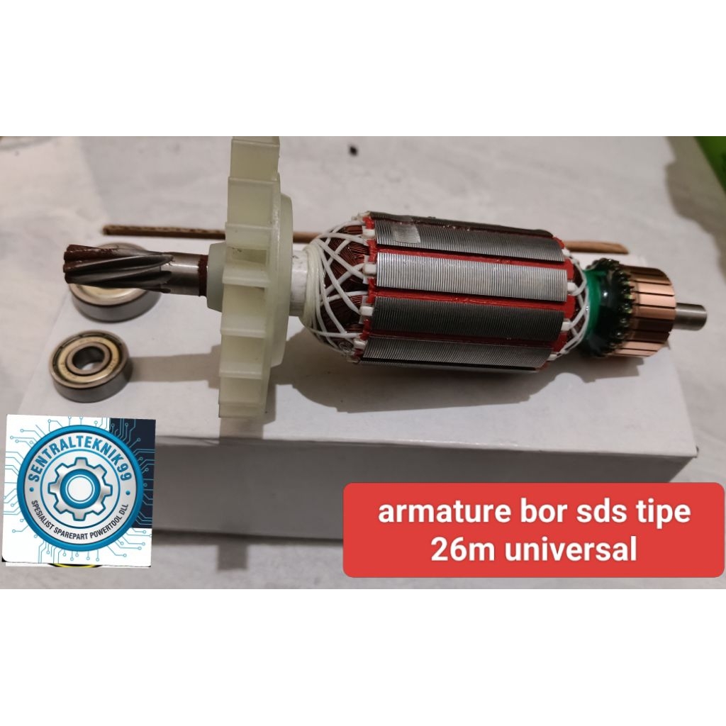armature angker bor sds 26mm universal/armature bor sds bosch 226