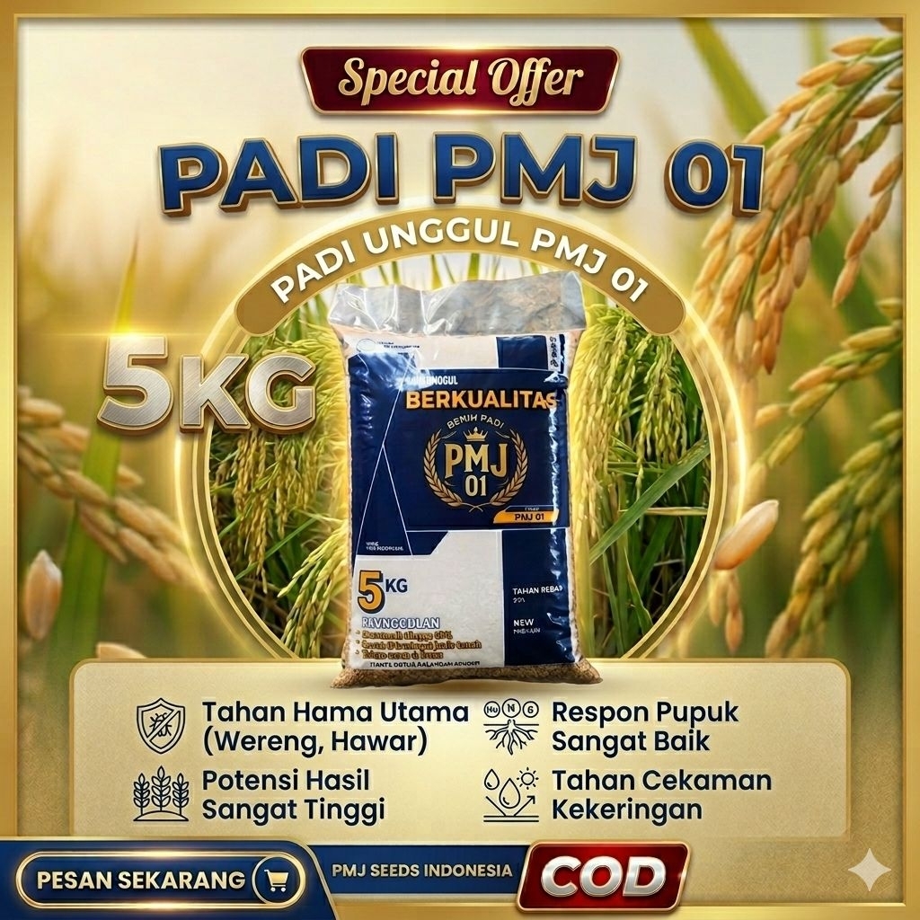 BENIH PADI UNGGUL PMJ 01 5KG