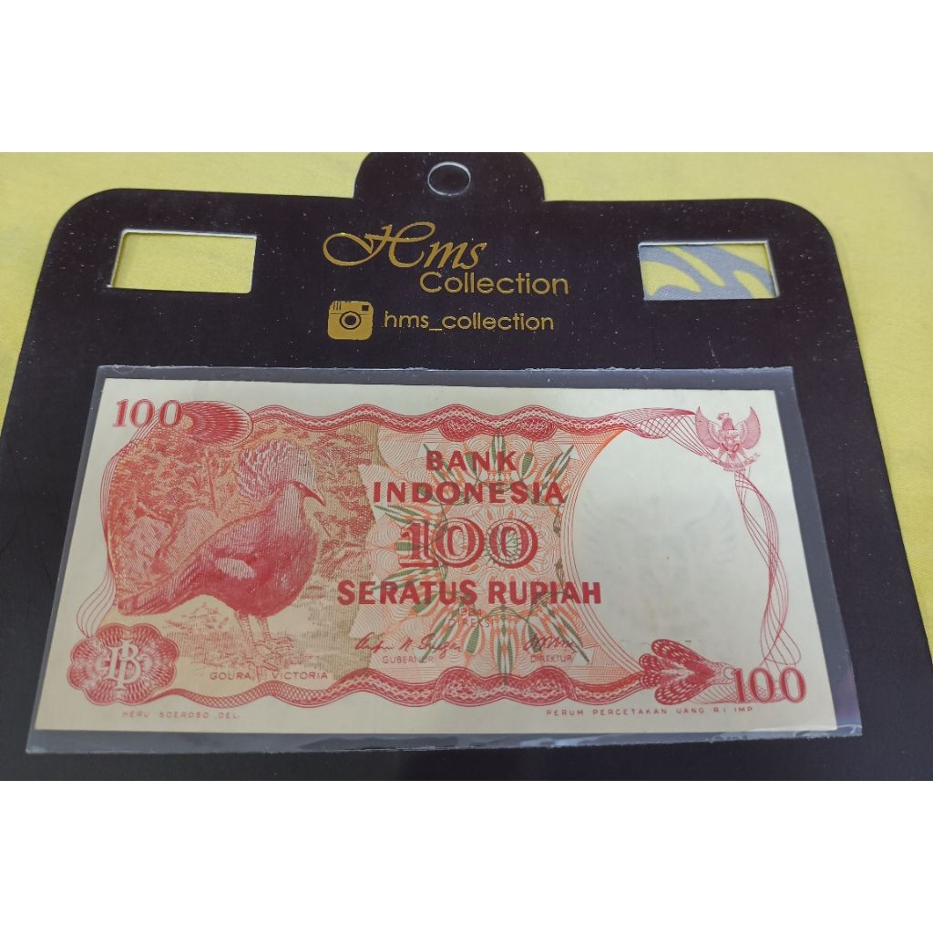 uang kuno 100rupiah gambar burung