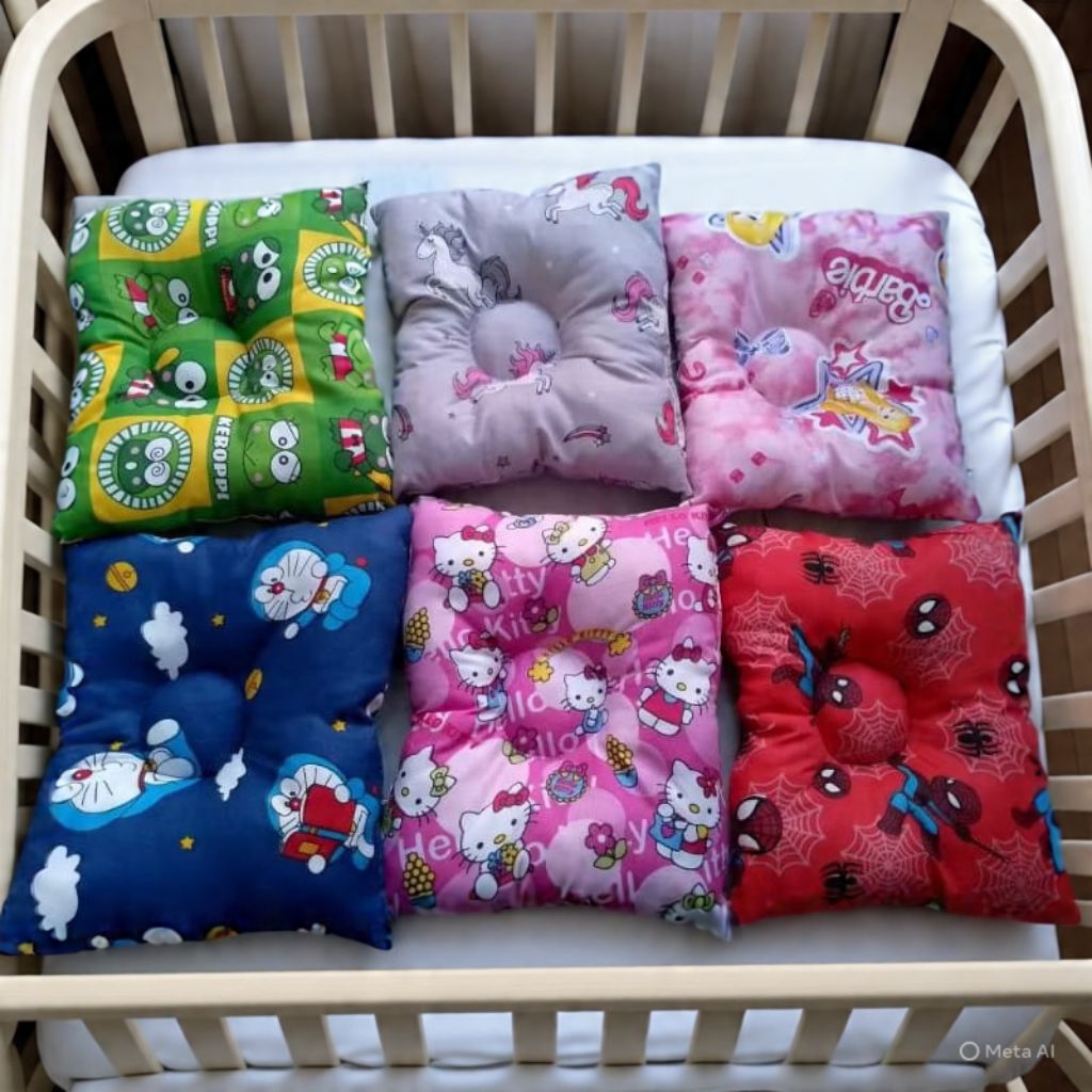 bantal bayi anti peyang empuk cocok buat bayi umur 0+6 bulan