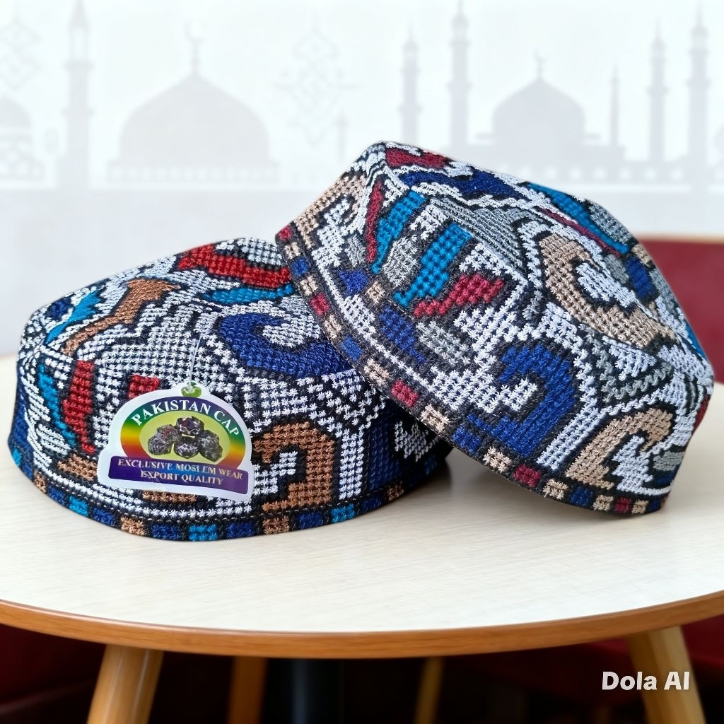 Peci pakistan/peci rajut/peci rajut pakistan/peci pakistan asli/peci murah/peci dewasa/songkok