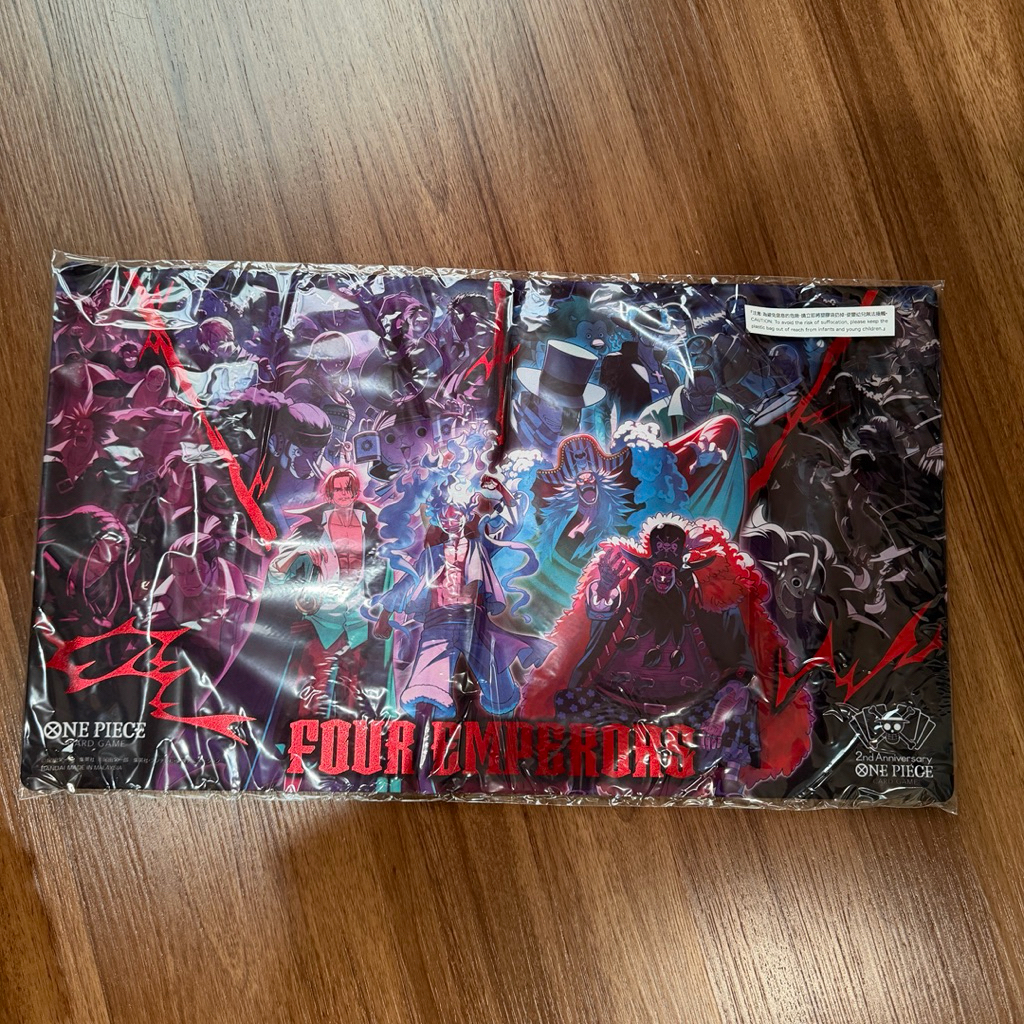 Playmat Untuk Kartu One Piece Card Game English 2nd Anniversary Japanese 100% Original Bandai TCG Bo