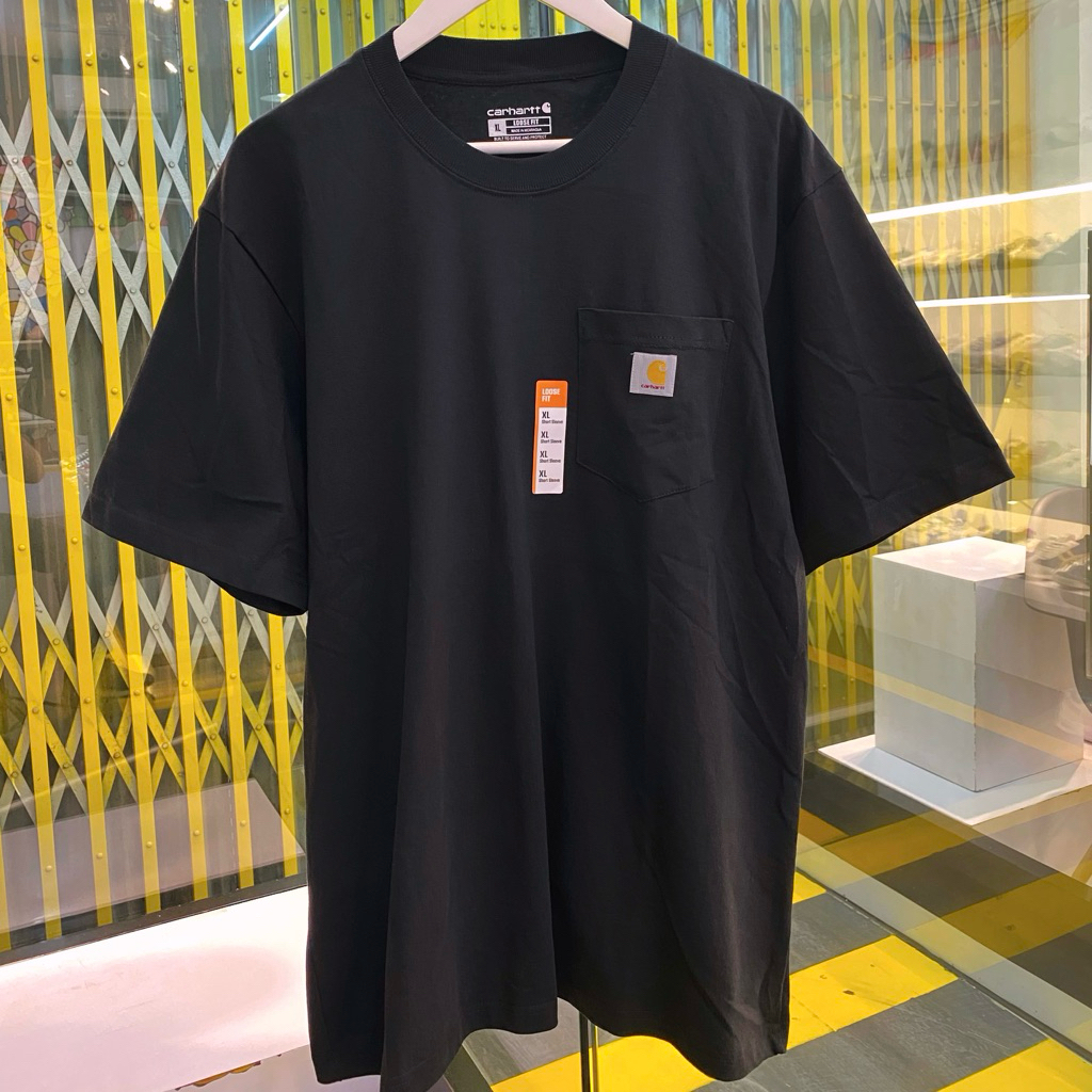 Promo Carhartt T-shirt Pocket Black (Original)