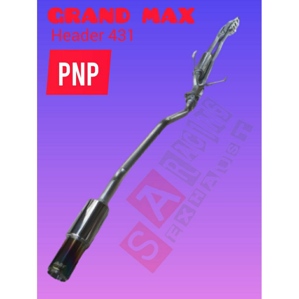 knalpot mobil grand max header 431