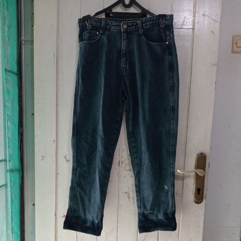 preloved celana jeans wanita biru dongker