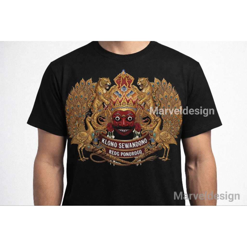 kaos jawa klono sewandono reog Ponorogo ,jaranan